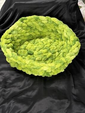 New Grinch Green Hand / Homemade Crochet Knitted Dog Cat Pet Animal Bed Bedding